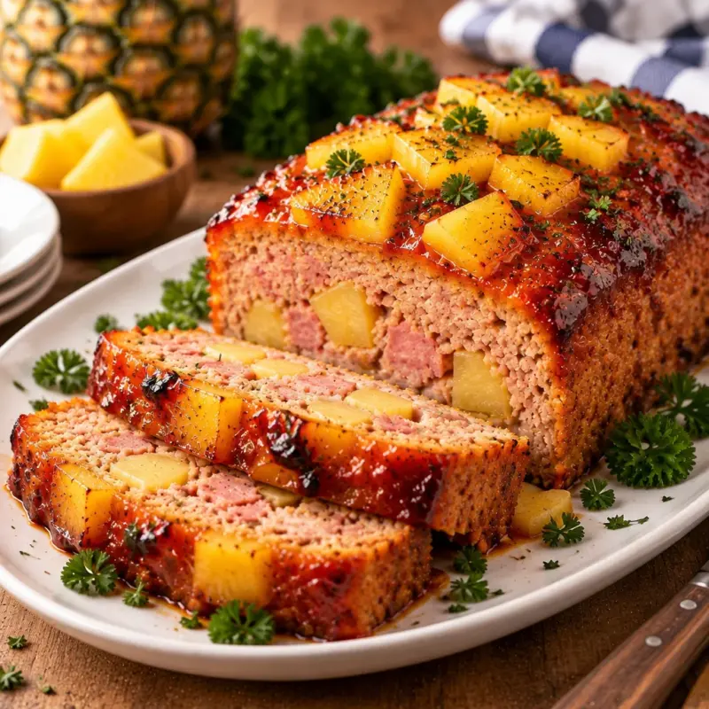 Pineapple Ham Loaf Recipe