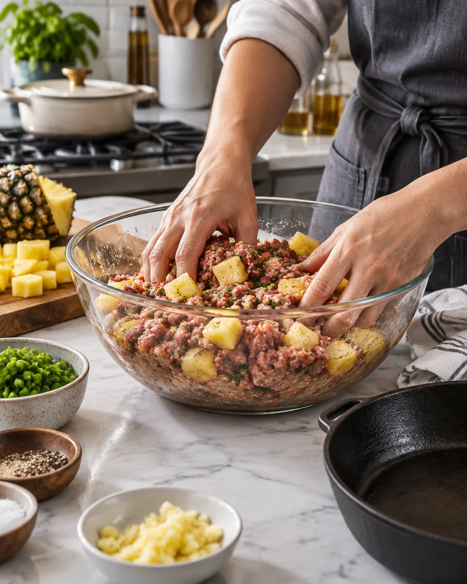 Pineapple Ham Loaf Recipe