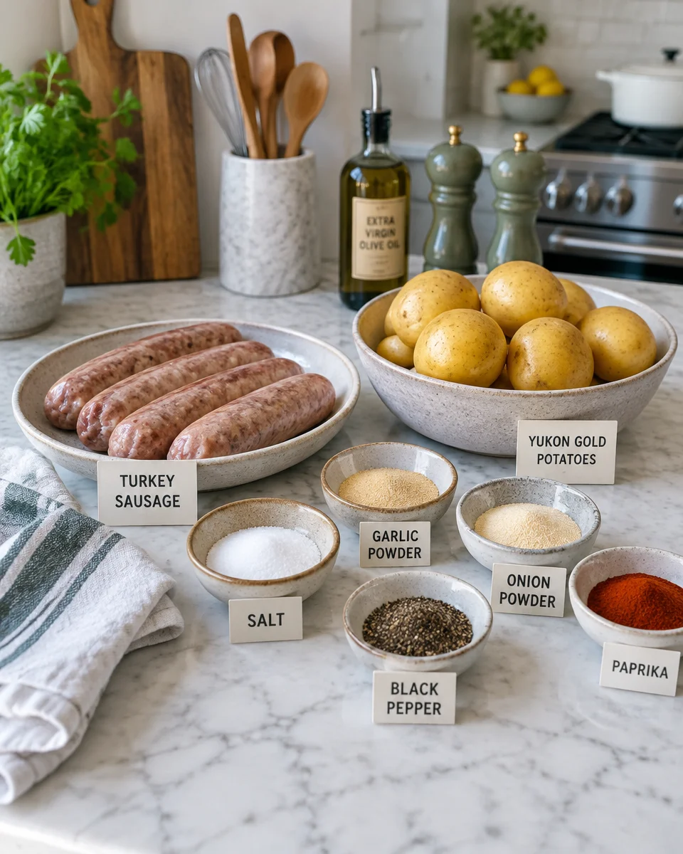 Turkey Sausage and Potatoes Recipe