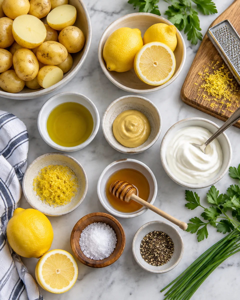 Zesty Lemon Potato Salad