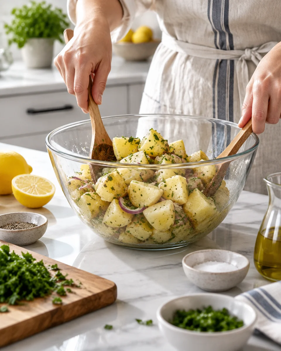 Zesty Lemon Potato Salad